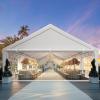 imageYITAHOME 20x40FT Party Tent Heavy Duty Wedding Tent Event Shelters Outdoor Canopy Upgraded Galvanized Steel Carport with Removable Sidewall Windows for Commercial and Parties White20x33FT