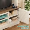 imageYITAHOME TV Stand for 65 inch TV Wall Unit Entertainment Center with Power Outlets Farmhouse TV Stand Console with Storage Cabinets ampamp Adjustable Shelf for Living Room Vintage