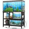 imageYITAHOME 5575 Gallon aquarium stand with Power Outlets Heavy Duty Metal Fish Tank Stand Cabinet for Fish Tank Accessories Storage suitable for Fish Tank Turtle Tank 880LBS Capacity BrownBlack