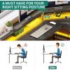 imageYITAHOME L Shaped Desk with Power Outlets ampamp LED Lights 67quot Computer Desk with File Drawer Corner Desk Home Office Desk with Monitor Stand ampamp 3 Cubbies Storage Shelves Grey