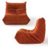 imageYITAHOME Bean Bag Chairs for Adults Giant Lazy Floor Sofa with Memory Foam Comfy Cordury Fireside Chair Beanbags for Living Room Apartment Dorm Office GreenBrown