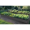 imageYITAHOME 12x4x1ft Large Raised Garden Bed Kit Galvanized Metal Planter Box with Gloves Ground Nails Support Rod ampamp Safety Rubber Outdoor Above Ground Planters for Plants Vegetables Flowers Black