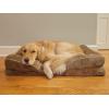 imageYITAHOME Large Dog Beds Orthopedic Memory Foam Dog Sofa Bed for Comfortable Sleep with Removable Cover Waterproof Lining and AntiSlip Bottom Brown