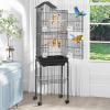 imageYITAHOME 62 inch Metal Bird CageBlack