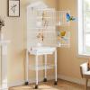 imageYITAHOME 62 inch Metal Bird CageWhite