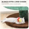 imageYITAHOME 60 in Christmas Cat Tree for Indoor Cats Tall Cat Tower Furniture with 2 Large Condos 5ft Christmas Tree Party Decoration with Cat House and Beds63in