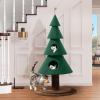 imageYITAHOME 60 in Christmas Cat Tree for Indoor Cats Tall Cat Tower Furniture with 2 Large Condos 5ft Christmas Tree Party Decoration with Cat House and Beds60in