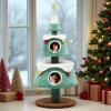imageYITAHOME 60 in Christmas Cat Tree for Indoor Cats Tall Cat Tower Furniture with 2 Large Condos 5ft Christmas Tree Party Decoration with Cat House and Beds63in