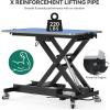 imageYITAHOME 49 Professional Electric Dog Grooming Table for Large Dog at Home Heavy Duty Foldable Pet Dog Grooming Station wAdjustable Arm Dog Grooming Stand Table wWheels 3 Nooses Tool OrganizerBlue