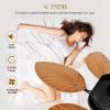 imageYITAHOME Tropical Ceiling Fan with Lights 3 Ways Control Dimmable 52 Inch Ceiling fan with Cleaner Duster Smart Ceiling Fan Compatible with Alexa for Living Room Dining RoomBrown