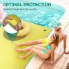 imageYITAHOME 912 Lily Pad Floating Mat for Lake and Pool Portable Outdoor Water Floating Mat for 14 People 3Layer XPE Floating Island for Boat Beach Ocean GreenampYellowYellow