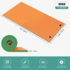 imageYITAHOME 912 Lily Pad Floating Mat for Lake and Pool Portable Outdoor Water Floating Mat for 14 People 3Layer XPE Floating Island for Boat Beach Ocean GreenampYellowOrange