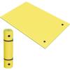 imageYITAHOME 912 Lily Pad Floating Mat for Lake and Pool Portable Outdoor Water Floating Mat for 14 People 3Layer XPE Floating Island for Boat Beach Ocean GreenampYellowYellow