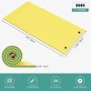 imageYITAHOME 912 Lily Pad Floating Mat for Lake and Pool Portable Outdoor Water Floating Mat for 14 People 3Layer XPE Floating Island for Boat Beach Ocean GreenampYellowYellow