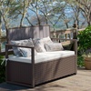 image:imageYITAHOME Outdoor Storage Bench 70 Gallon PE Rattan Patio Storage Bench wHandles and Soft CushionOutdoor Storage Box for Patio Yard Lawn GardenBrown