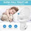 image:imageYITAHOME RV Toilet with Pedal Flush Gravity Flush Toilet High Profile Include Flange for Car Motorhome Caravan Travel WhiteWhite