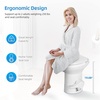 image:imageYITAHOME RV Toilet with Pedal Flush Gravity Flush Toilet High Profile Include Flange for Car Motorhome Caravan Travel WhiteWhite