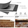 image:imageYITAHOME 144x48x12 in Galvanized Raised Garden Bed Kit Large Metal Planter Box with Gloves Safety Rubber amp Support Rod Outdoor Flower Bed for Plants Vegetables BlackBlack