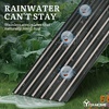 image:imageYITAHOME 6x3x2ft Large Raised Garden Bed Kit Galvanized Metal Planter Box with Gloves Support Rod Outdoor Above Ground Planters for Plants Vegetables Flowers Black