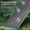 image:imageYITAHOME 8x2x2ft Large Raised Garden Bed Kit 24 Tall 9 in 1Galvanized Metal Planter Box with Gloves and Safety Rubber Outdoor Above Ground Planters for Plants Vegetables Flowers BlackBlack