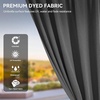 image:imageYITAHOME 10x10ft Gazebo Double Roof Hardtop with Nettings and Curtains Heavy Duty Galvanized Steel Outdoor Vertical Stripes Roof for Patio Backyard Deck Lawns BrownGray
