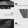 image:imageYITAHOME 10x10ft Hardtop Gazebo with Nettings and Curtains Heavy Duty Double Roof Galvanized Steel Outdoor Combined of Horizontal Vertical Stripes Roof for Patio Backyard Deck Lawn BronzeGray