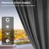 image:imageYITAHOME 10x10ft Hardtop Gazebo with Nettings and Curtains Heavy Duty Double Roof Galvanized Steel Outdoor Combined of Horizontal Vertical Stripes Roof for Patio Backyard Deck Lawn BronzeGray