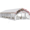 image:imageYITAHOME 20x40FT Party Tent Heavy Duty Wedding Tent Event Shelters Outdoor Canopy Upgraded Galvanized Steel Carport with Removable Sidewall Windows for Commercial and Parties20X40FT