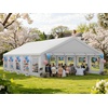 image:imageYITAHOME 20x40FT Party Tent Heavy Duty Wedding Tent Event Shelters Outdoor Canopy Upgraded Galvanized Steel Carport with Removable Sidewall Windows for Commercial and Parties20x32 FT