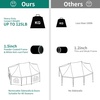 image:imageYITAHOME 22x16FT Party Tent Heavy Duty Wedding Canopy Event Shelter Upgraded Ripple Gazebo Large with Roof Removable Sidewalls