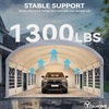image:imageYITAHOME Party Tent Canopy Event Shelter Heavy Duty Wedding Upgraded Ripple Gazebo Large with Roof Removable Sidewalls CommercialWhiteArch