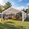 image:imageYITAHOME Party Tent Canopy Event Shelter Heavy Duty Wedding Upgraded Ripple Gazebo Large with Roof Removable Sidewalls CommercialWhiteStraight