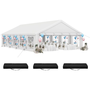 image:imageYITAHOME 20x40FT Party Tent Heavy Duty Wedding Tent Event Shelters Outdoor Canopy Upgraded Galvanized Steel Carport with Removable Sidewall Windows for Commercial and Parties20x32 FT