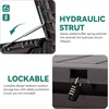 image:imageYITAHOME 31 Gallon Outdoor Storage Box Resin Deck Box and Waterproof Package Delivery Box for Gardening Tools Pool Supplies Patio Furniture Lockable BlackDark Brown