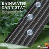 image:imageYITAHOME 8x4x2ft 2pcs Large Raised Garden Bed Galvanized Metal Planter Box with Gloves Ground Nails Support Rod amp Safety Rubber Outdoor Above Ground Planters for Plants Vegetables Flowers SilverBlack