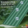 image:imageYITAHOME 8x4x2ft 2pcs Large Raised Garden Bed Galvanized Metal Planter Box with Gloves Ground Nails Support Rod amp Safety Rubber Outdoor Above Ground Planters for Plants Vegetables Flowers SilverGreen