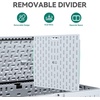 image:imageYITAHOME 100 Gallon Large Outdoor Deck Box Waterproof Resin Storage Box Lockable Indoor Outdoor Storage Container for Patio Furniture Cushions Pool Accessories Garden Tools WhiteWhite