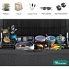 image:imageYITAHOME 100 Gallon Large Outdoor Deck Box Waterproof Resin Storage Box Lockable Indoor Outdoor Storage Container for Patio Furniture Cushions Pool Accessories Garden Tools WhiteBlack