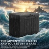 image:imageYITAHOME 31 Gallon Deck Boxes Set of 2 Lockable Outdoor Storage Bins for Patio Cushions Garden Tools WeatherResistant Resin Storage Solution WhiteBlack