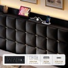 image:imageYITAHOME King Size Bed Frame with 3 Storage Drawers and RGB LED Lights Velvet Upholstered Bed with Charging Station and Storage Headboard No Box Spring Needed Easy Assembly NoiseFree BlackBlack