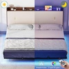 image:imageYITAHOME King Size Bed Frame with 3 Storage Drawers and RGB LED Lights Velvet Upholstered Bed with Charging Station and Storage Headboard No Box Spring Needed Easy Assembly NoiseFree BlackBeige New