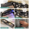 image:imageYITAHOME Queen Size Bed Frame Velvet Upholstered Platform Bed Frame with Headboard Soft Cloud Bed with Footboard Rounded Corners 10 Seconds Easy Assembly Beige Not Include Box SpringGrey