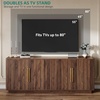 image:imageYITAHOME TV Stand for TVs up to 80 Inches Media Console with 4 Fluted Doors 70 Entertainment Center with Ample Storage for Living RoomNatural OakNatural Oak