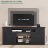 image:imageYITAHOME Farmhouse TV Stand for 65Inch TV Entertainment Center with Storage Cabinets amp Drawers TV Console for Living Room BlackBlack