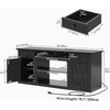 image:imageYITAHOME Farmhouse TV Stand for 65Inch TV Entertainment Center with Storage Cabinets amp Drawers TV Console for Living Room BlackBlack