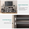 image:imageYITAHOME Farmhouse TV Stand for 65Inch TV Entertainment Center with Storage Cabinets amp Drawers TV Console for Living Room BlackGrey Oak