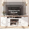 image:imageYITAHOME Farmhouse TV Stand for 65Inch TV Entertainment Center with Storage Cabinets amp Drawers TV Console for Living Room BlackWhite  Walnut Top
