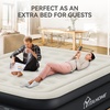 image:imageYITAHOME Full Air Mattress with Builtin Pump 18Inch Foldable Inflatable Bed with Carry Bag and Repair Patch Deluxe Raised Air Mattress for Home Travel and Camping BlackBlack