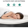 image:imageYITAHOME Full Air Mattress with Builtin Pump 18Inch Foldable Inflatable Bed with Carry Bag and Repair Patch Deluxe Raised Air Mattress for Home Travel and Camping BlackBlack