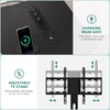 image:imageYITAHOME Modern TV Stand with Mount amp 2 Doors for 757065 Inch TVs  Builtin Power Outlets LED Light Strip Media Console with Storage Entertainment Center for Living Room WhiteBlack